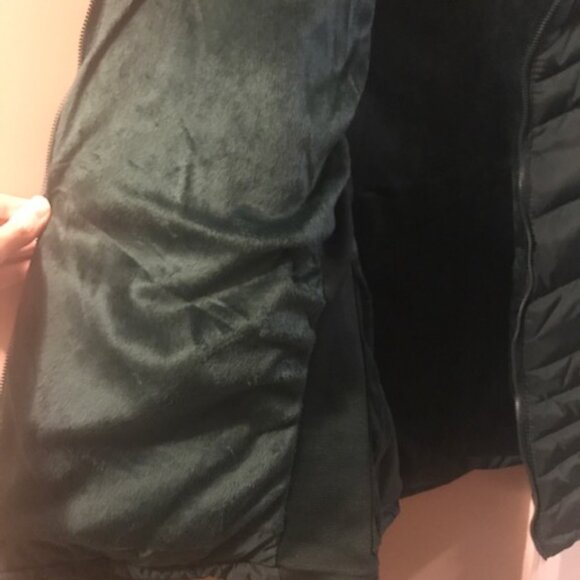 Ladies Puffer Jacket - green - Picture 2 of 3